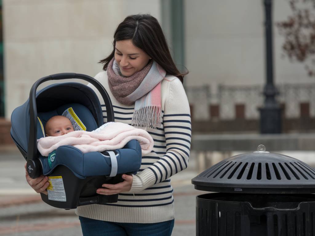 Idée de cadeau naissance : la poubelle à couches indispensable